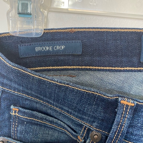 Lucky Brand Brooke Crop Dark Wash Jeans - Picture 7 of 10